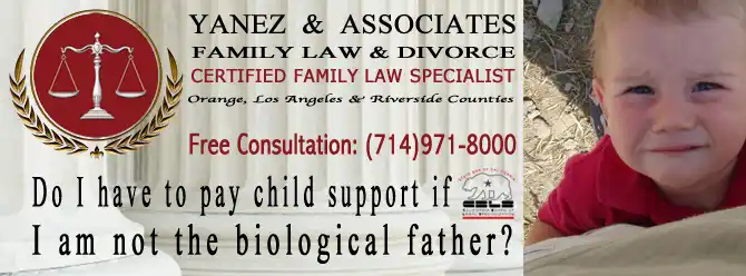 Do I have to pay child support if I am not the biological father in California