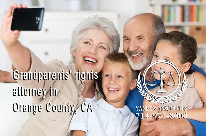 grandparent visitation California - orange county