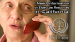 Need Information on Elder Law Resources in OC California