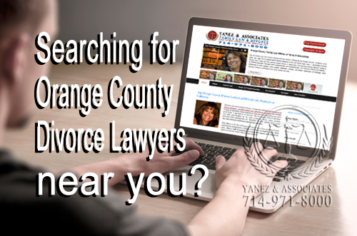 Finding divorce lawyers in Orange County CA