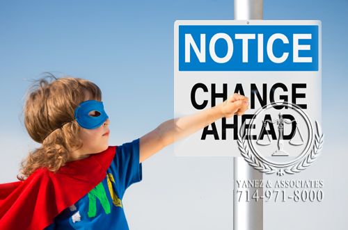 How do I change my child's custody, visitation and support orders in Orange County?