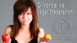 what is the difference between divorce and legal separation in Orange County California?