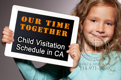 Child Visitation Schedules in Orange County California