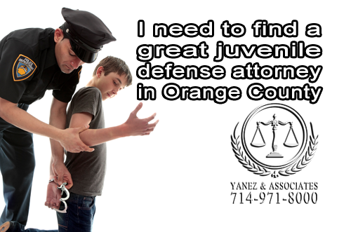 I need to find a great juvenile defense attorney in Orange County