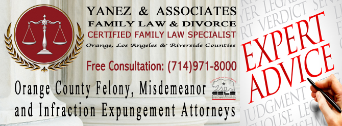 Orange County Felony, Misdemeanor and Infraction Expungement Attorneys