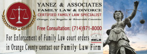 Enforcement of Family Law court orders in Orange County