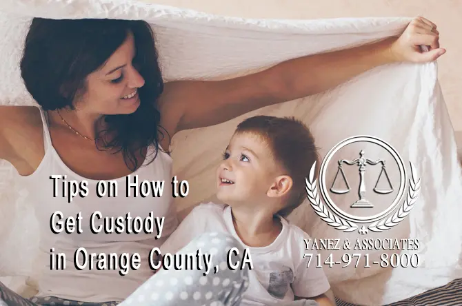 get custody in Orange County